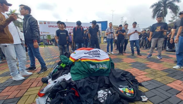 Setelah Diamankan di HZ Mustofa, Ratusan Anggota Geng Motor Bubarkan Diri