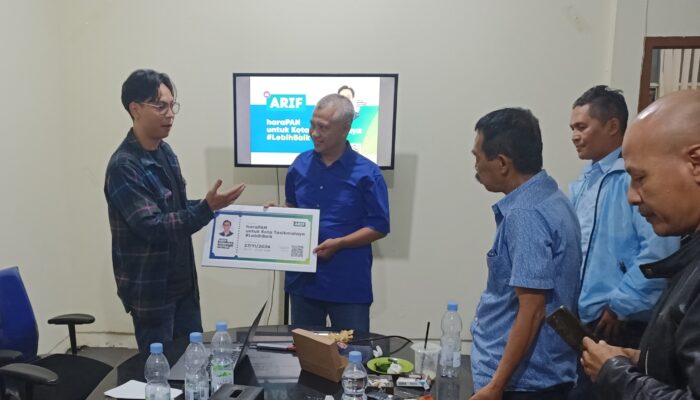 Arif Hidayat Merapat ke PAN Kota Tasik