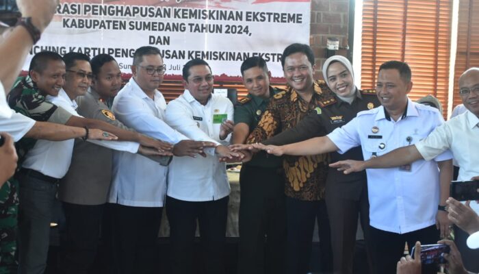 Kartu TANGKIS Diluncurkan, Solusi Penghapusan Miskin Ekstrem di Sumedang