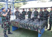 Cek Kesiapan Tempur, Danlanud Husein Sastranegara Periksa Gudang Senjata