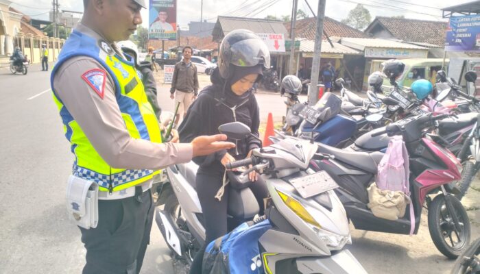 Operasi Patuh Lodaya, Polisi Hunting Pelanggar Aturan Lalu Lintas
