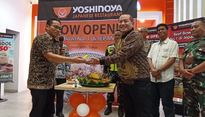 Yoshinoya, Restoran Beef Bowl Nomor 1 di Jepang, Hadir di Kota Cimahi