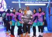 Zona Priangan, Runner-Up  Volley Ball Qualification Tournament 2024 di GOR Jalak Harupat