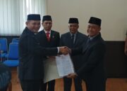 Asgop Dilantik Jadi Penjabat Sekda Kota Tasikmalaya