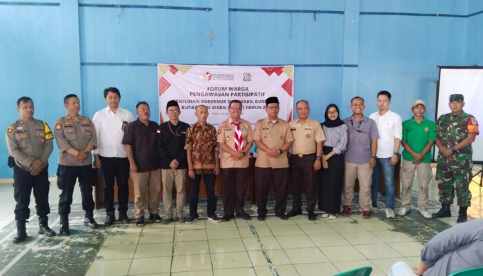 Panwascam Sukaluyu Bekali Forum Warga Soal Pelaksanaan Pengawasan