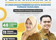 Pemkot Bandung Buka Lowongan CPNS 2024 | 48 Formasi Jabatan
