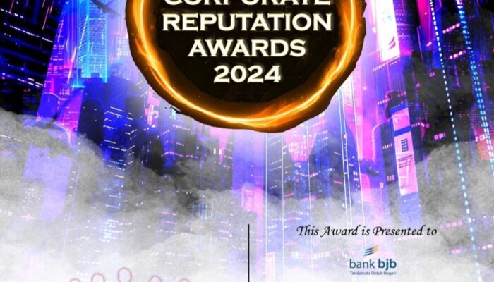 Bank bjb Raih Corporate Reputation Awards 2024
