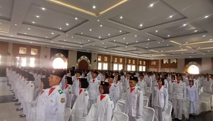 Pengukuhan Paskibraka di Tasik, Tidak Ada Diskriminasi Perempuan Bejilbab