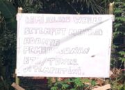 Pembangunan Tower Ditolak Warga Kampung Talaga CIANJUR