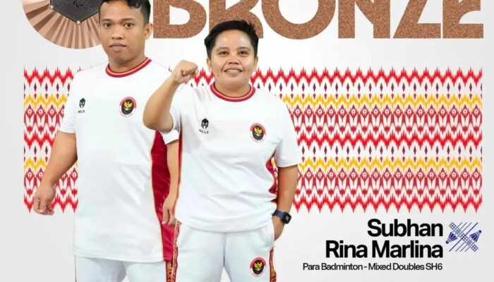 Subhan dan Rina Berprestasi pada Paralympic Paris 2024