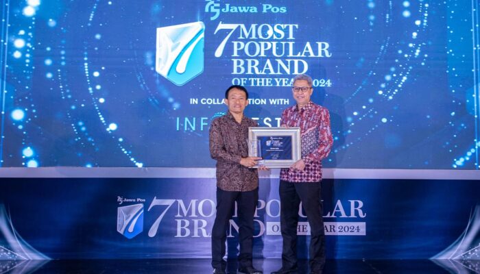 Bank bjb Raih Most Popular Brand Of The Year dari Jawa Pos