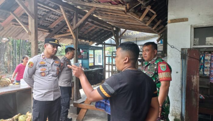 Pria Tanpa Identitas Tergeletak di Sebuah Warung Jalan Raya Singaparna