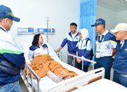 Bey Machmudin Jenguk Atlet Terjun Payung Yazella Agustin, Mengalami Kecelakaan Saat Latihan