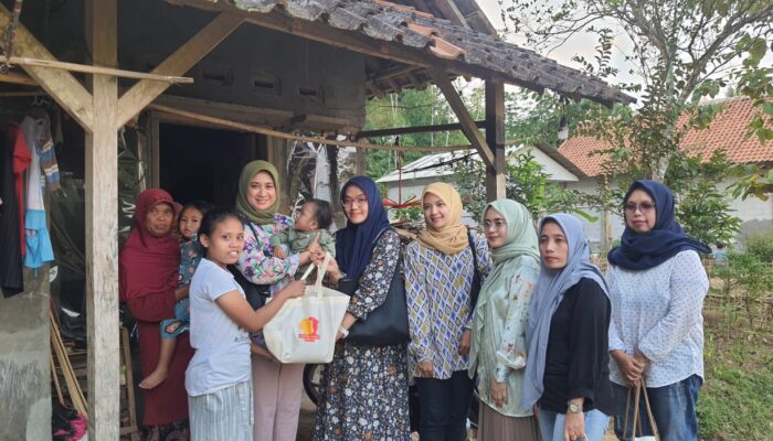Forum Perempuan Prima Berkah Blusukan Salurkan 2.000 Paket Bantuan Stunting di Kota Tasikmalaya