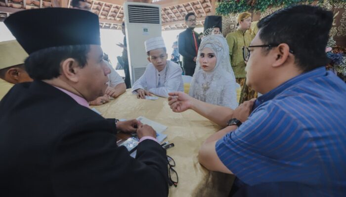 Nikah Massal Gratis di Momen Hari Jadi ke-214 Kota Bandung