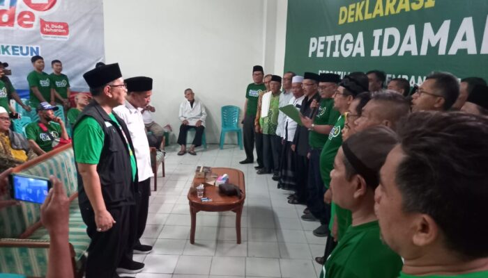 Deklarasi Petiga Idaman Untuk Ivan-Dede di Pilkada Kota Tasikmalaya