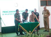 Seskoad Gelar Pencanangan Satgas Sampah di Kelurahan Lingkar Selatan