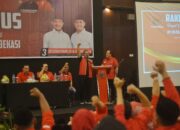 Hadiri Rakercabsus PDI Perjuangan Kabupaten Bekasi, Jeje-Ronal Perkuat Suara Kemenangan