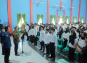 298 Anggota KPPS Se-Kecamatan Cigugur Dilantik untuk Pilkada 2024 oleh Ketua KPU Pangandaran