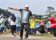 Peringati Haornas 2024, Pemda Sumedang Gelar Senam Massal