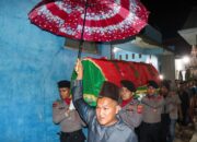 Bripka Miftahu Rochman Gugur Usai Bantu Evakuasi Korban Bencana Sukabumi