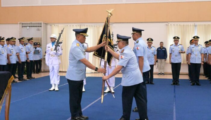 Dankodiklatau Pimpin Sertijab Komandan Lanud Sulaiman