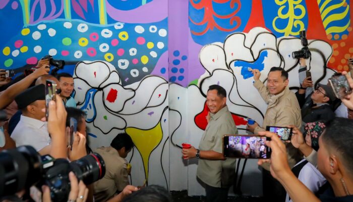 Kolong Jembatan Pasupati Kini Lebih Humanis