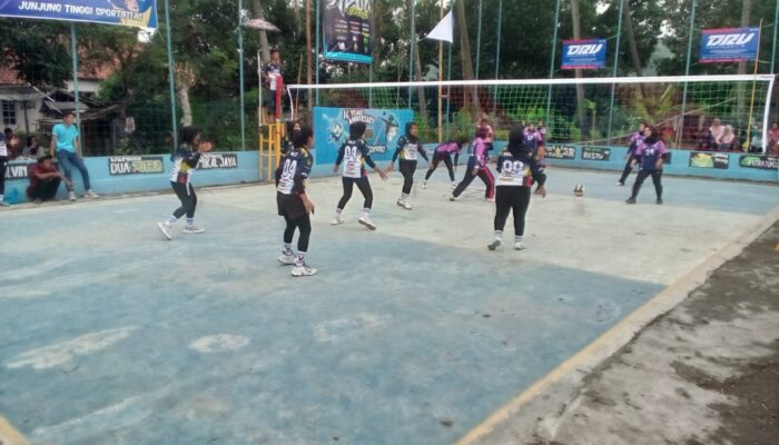 Karang Taruna Desa Wanajaya Gelar Turnamen Bola Voli, Kades: Upaya Menggeliatkan Potensi Olah Raga