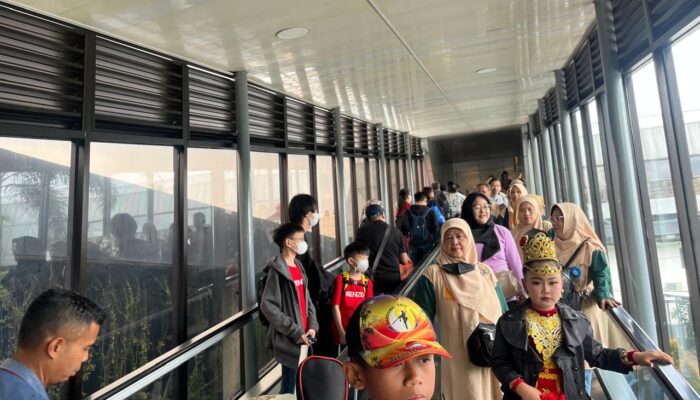 Suasana Stasiun Bandung, Kiaracondong, dan Tasikmalaya Masih Ramai Melayani Penumpang Pasca Tahun Baru
