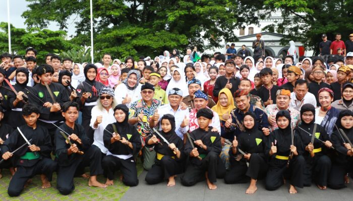 Kemeriahan Riksa Budaya Jawa Barat Kolaborasi Pekan Kebudayaan Daerah Kota Bogor 2024 ‘Rukun Sauyunan’
