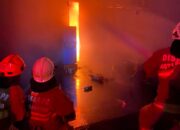 Bengkel Nurcholis Motor di Jalan Cikutra TERBAKAR