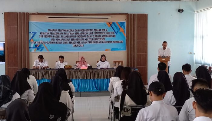 Program Pelatihan Kerja di Sumedang Dibuka | Dukung Peningkatan Keterampilan dan Pengurangan Pengangguran