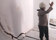 Pergerakan Tanah di Cineam Tasik Merusak Puluhan Rumah