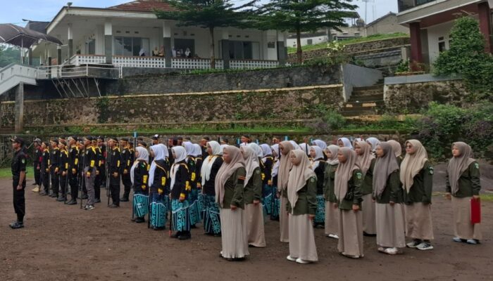 Diklatsar BN 2025, Garda Miftahul Hasanah Cetak Santri Bela Negara