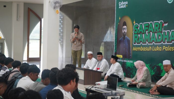 Syekh Ali Issa Mousa Bersama Pemkab Sumedang Galang Donasi untuk Palestina