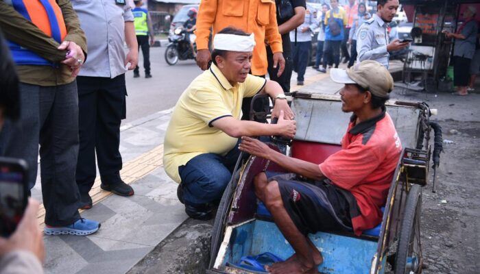 Sekda Jabar Cek Pemberian Insentif Penarik Becak dan Kusir Delman di Cirebon