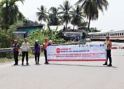 KAI Divre II Sumbar Ajak Pengguna Jalan Tertib dan Disiplin Berlalu Lintas