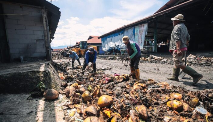 Gebrakan Bersih-bersih Pasar Gedebage, Seribu Kubik Sampah Diangkut