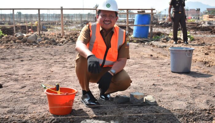 Dana Hibah 6 M, Pembangunan Kantor Kejari Sumedang Resmi Dimulai