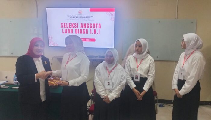 Riska Zunita, SH, MKn Terpilih Menjadi Anggota Luar Biasa INI Kota Bandung