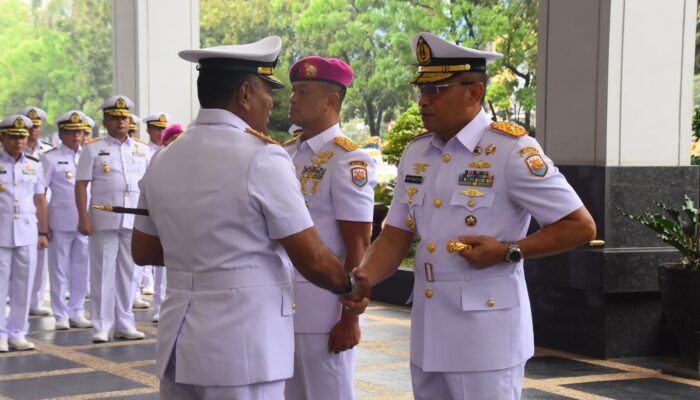Sertijab Danlantamal III Jakarta Dihadiri Kolonel Laut (P) Muhammad Taufik