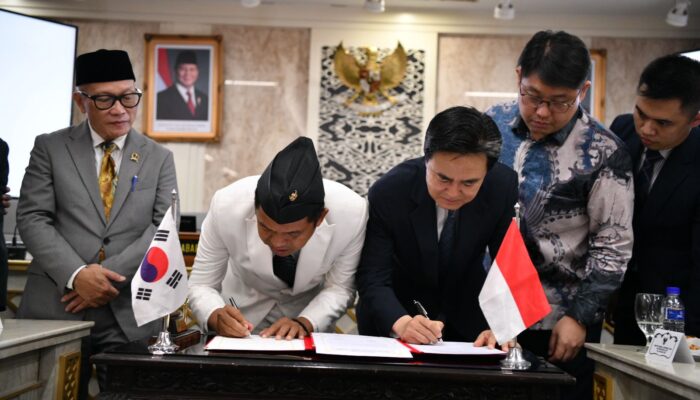 Perkuat Solidaritas, Pemprov Jabar Jalin Kerja Sama dengan Chungnam