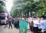 308 Jemaah Haji Purwakarta Kloter 23 Dilepas Wabup Abang Ijo Hapidin