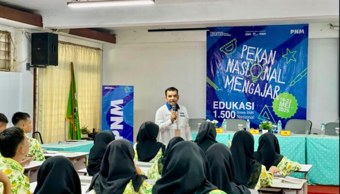 PNM Ajak 1.740 Siswa SMK Berani Berwirausaha Lewat Pekan Nasional Mengajar