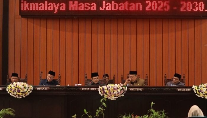 Bupati Berganti, DPRD Kabupaten Tasikmalaya Gelar Rapat Paripurna