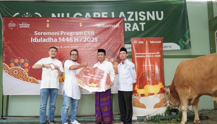 Telkomsel Region Jawa Barat Bagikan Hewan Kurban ke Lebih dari 40 Titik | Sambungkan Senyuman di Momen Idul Adha 1446 H