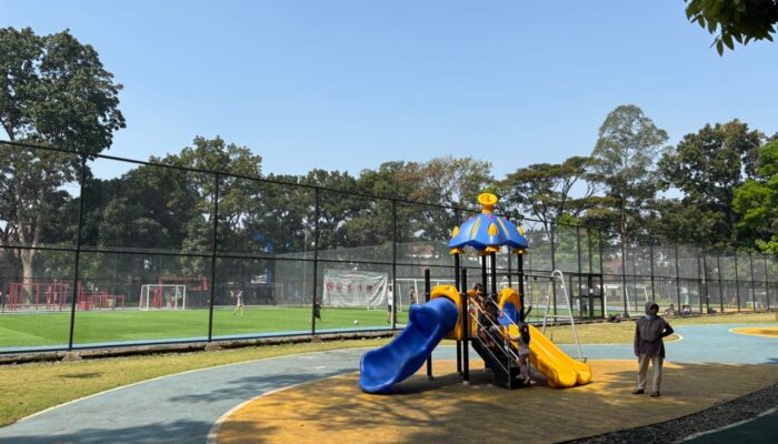Gratis dan Lengkap! Taman Supratman Semakin Diminati Warga