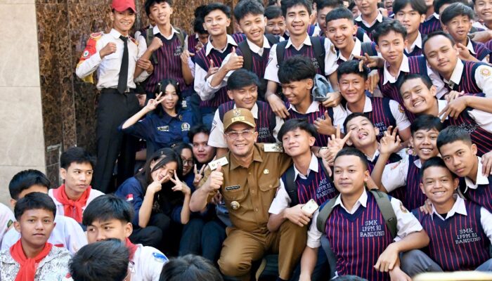 MPLS, Wagub Erwan Setiawan Beri Motivasi Pelajar SMK LPPM-RI
