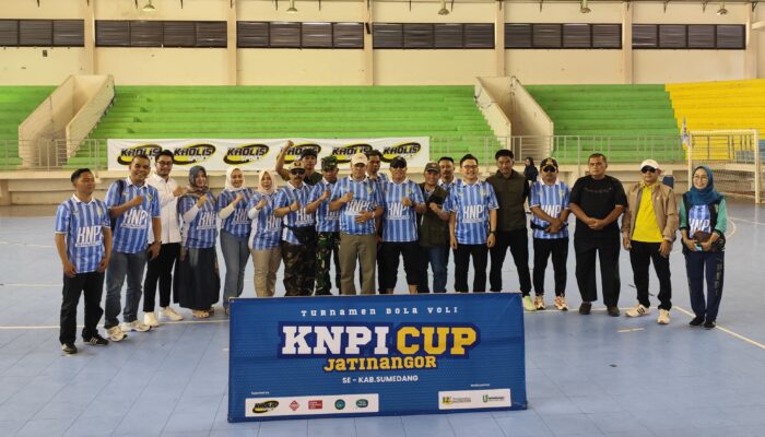 KNPI Jatinangor Gelar Turnamen Bola Voli Antar Pelajar