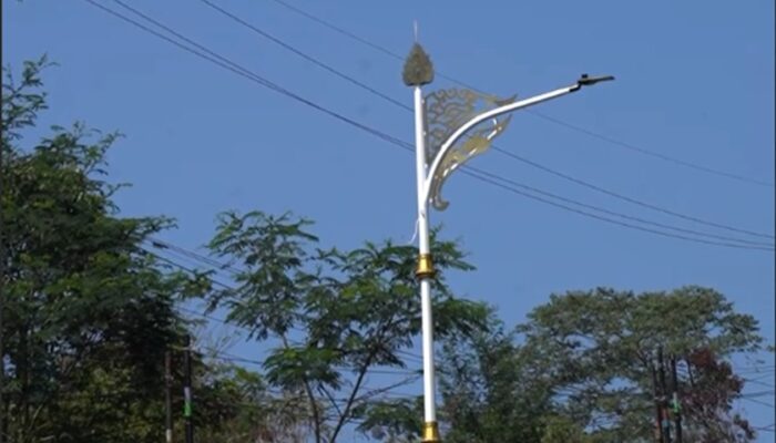 Dinas Perhubungan Provinsi Jawa Barat Hadirkan Inovasi, PJU Berornamen Khas Budaya Sunda